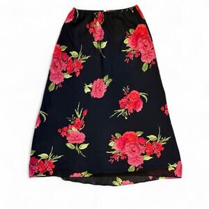 Y2k fairycore romantic whimsigoth maxi skirt women's size 10 W26"